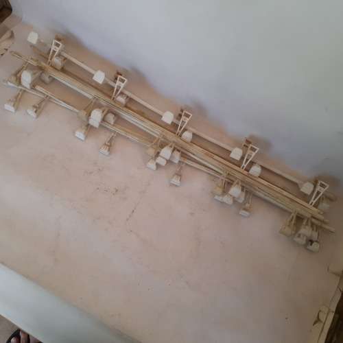 10 x Scalextric Goodwood type Fence or Crash Barriers