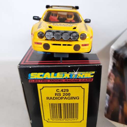 Scalextric C429 Ford RS200 Radio Paging Boxed