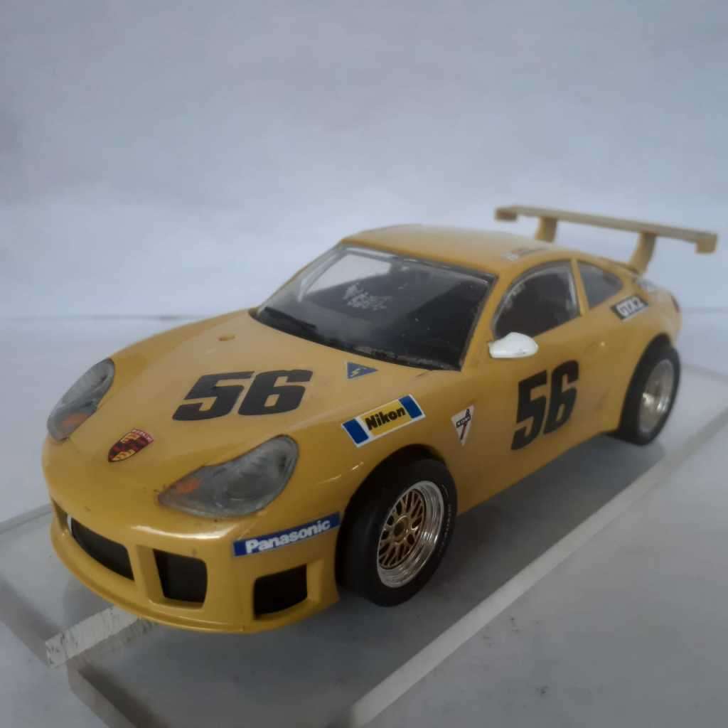Scalextric/Hornby Porsche 911 GT3R Static Kit Converted to a Slot Car