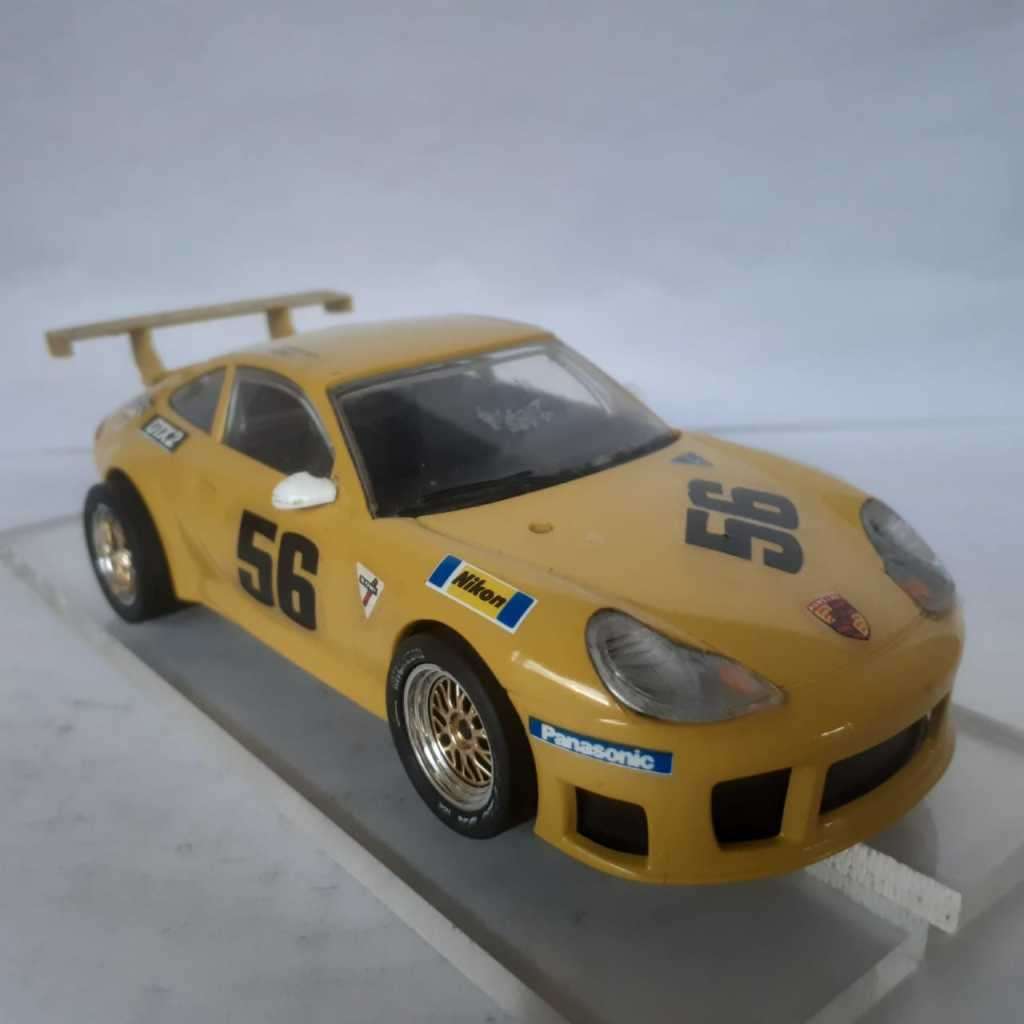 Scalextric/Hornby Porsche 911 GT3R Static Kit Converted to a Slot Car