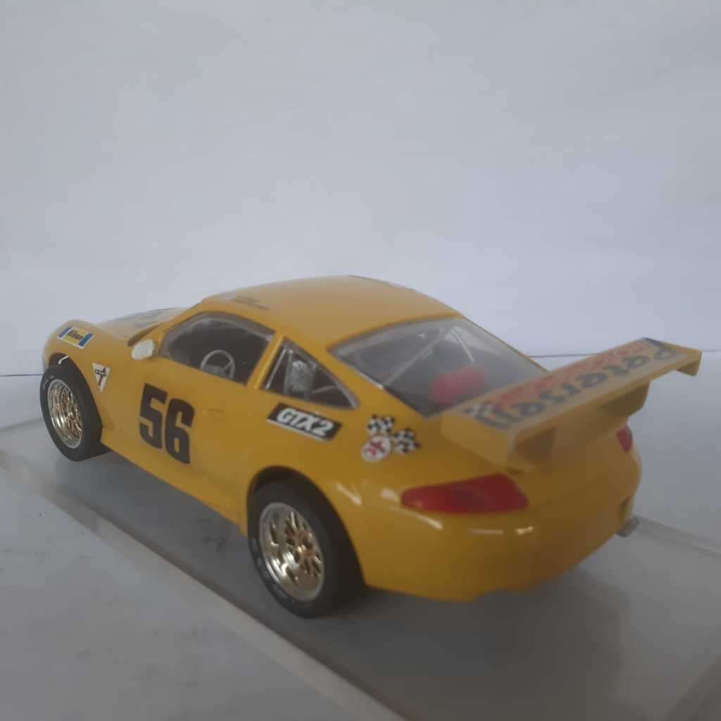 Scalextric/Hornby Porsche 911 GT3R Static Kit Converted to a Slot Car