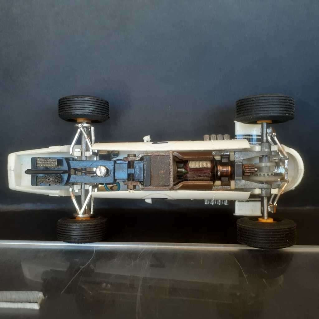 Scalextric C8 Lotus 38 Indianapolis White