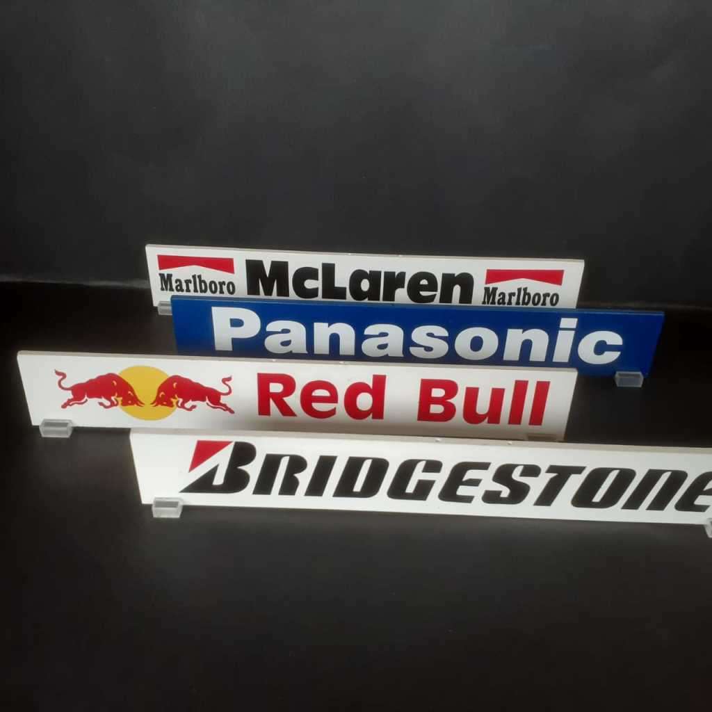 4 x Track Side Advertisement Boards