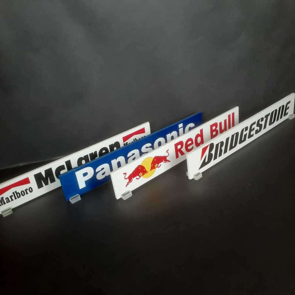 4 x Track Side Advertisement Boards