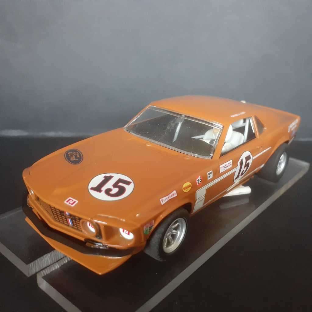 Scalextric/Hornby Ford Mustang Boss 302 Static Kit Built into a Slot Car