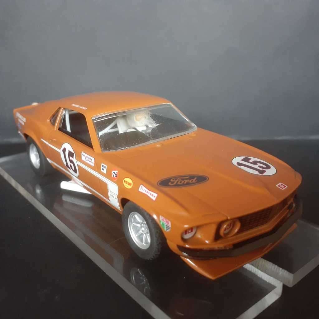 Scalextric/Hornby Ford Mustang Boss 302 Static Kit Built into a Slot Car