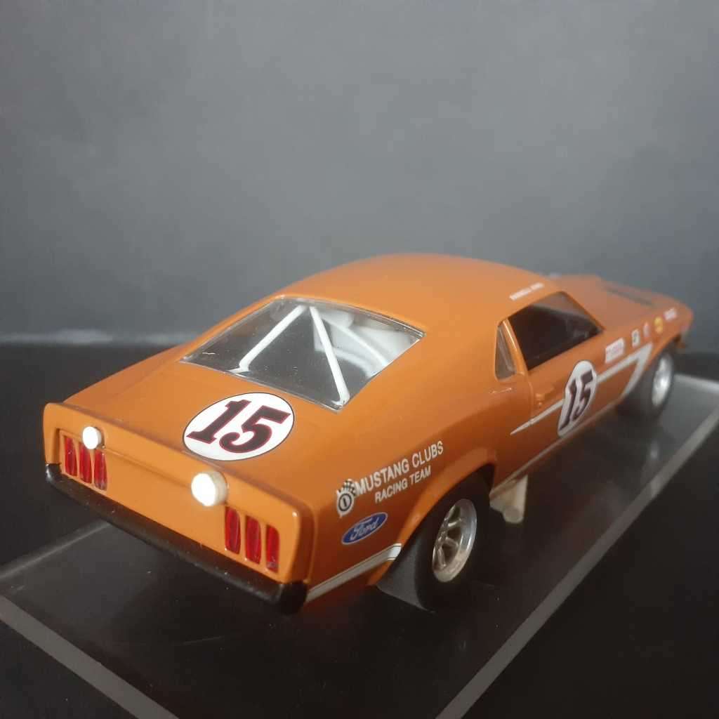 Scalextric/Hornby Ford Mustang Boss 302 Static Kit Built into a Slot Car