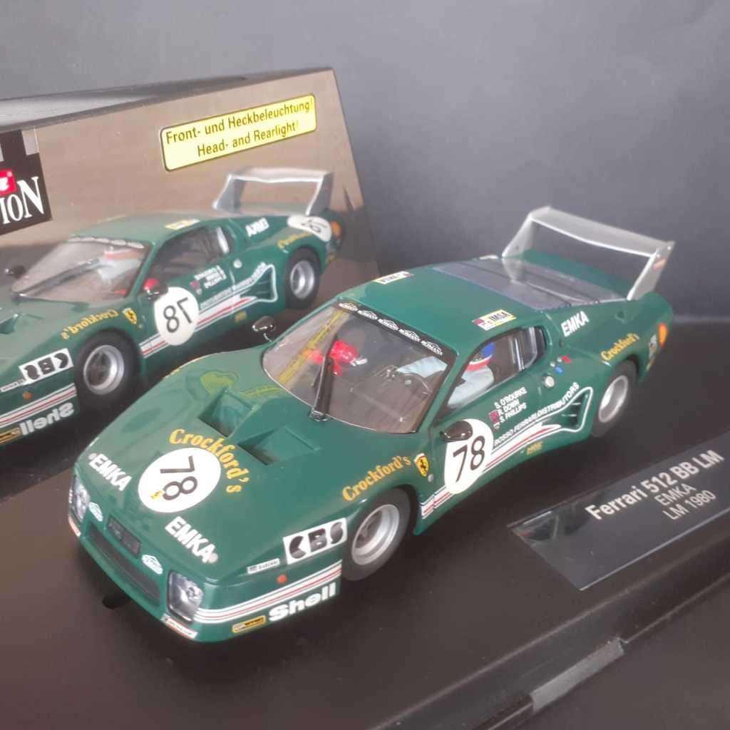 Carrera Evolution 27101 Ferrari 512BB LM Emka Le Mans 1980 Mint Boxed