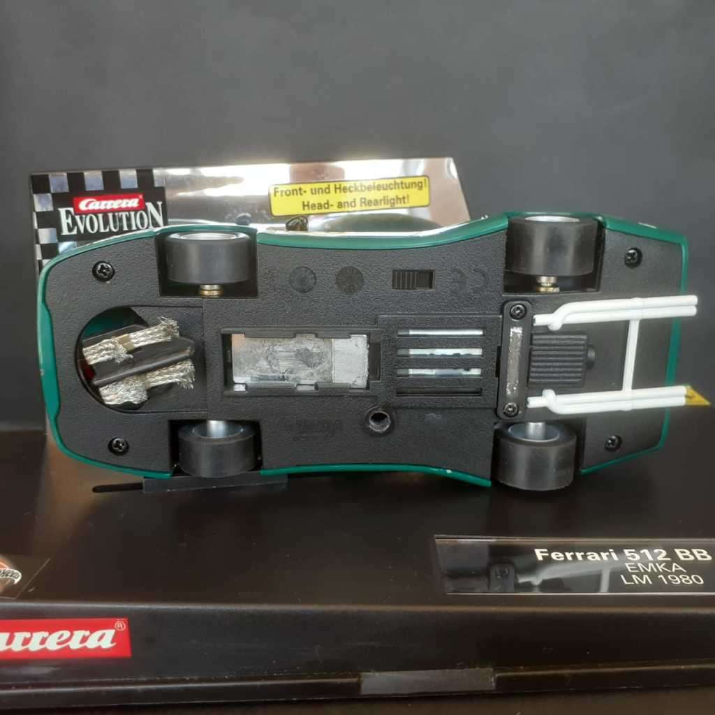 Carrera Evolution 27101 Ferrari 512BB LM Emka Le Mans 1980 Mint Boxed