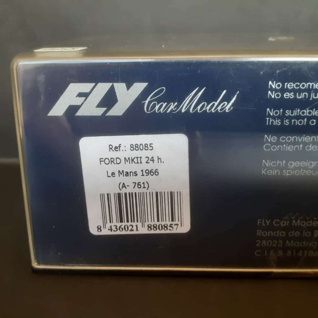 Fly A761 Ford GT MkII Le Mans 1966 Mint Boxed