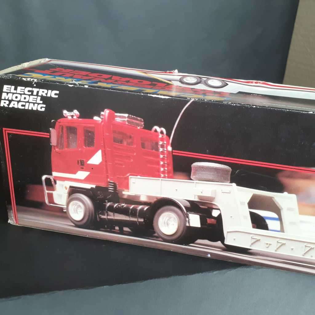 Scalextric C302 Juggernaut Lowloader Boxed