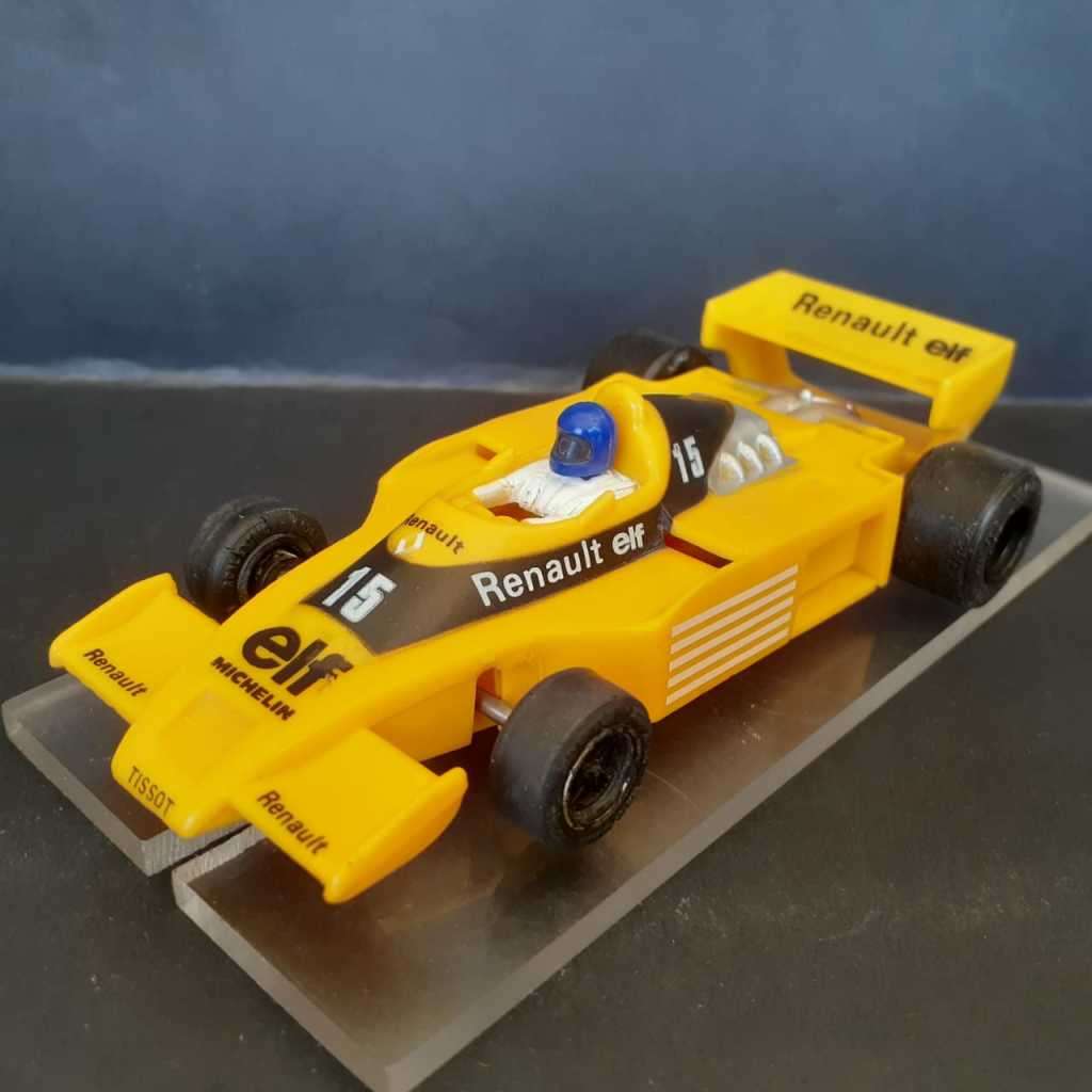 Scalextric C134 Renault RS01 F1  - New Polyurethane Tyres Fitted