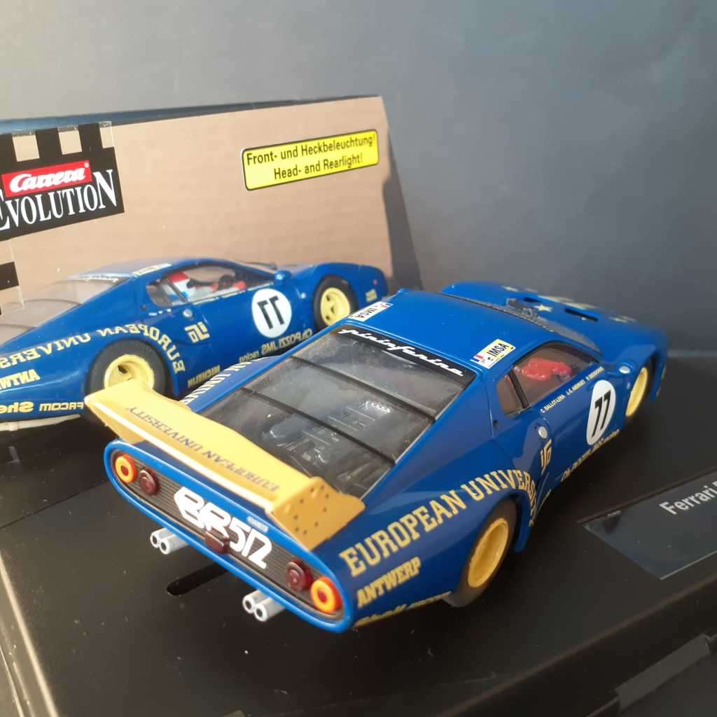 Carrera Evolution 27126 Ferrari 512BB LM 1980 JMS Racing Boxed