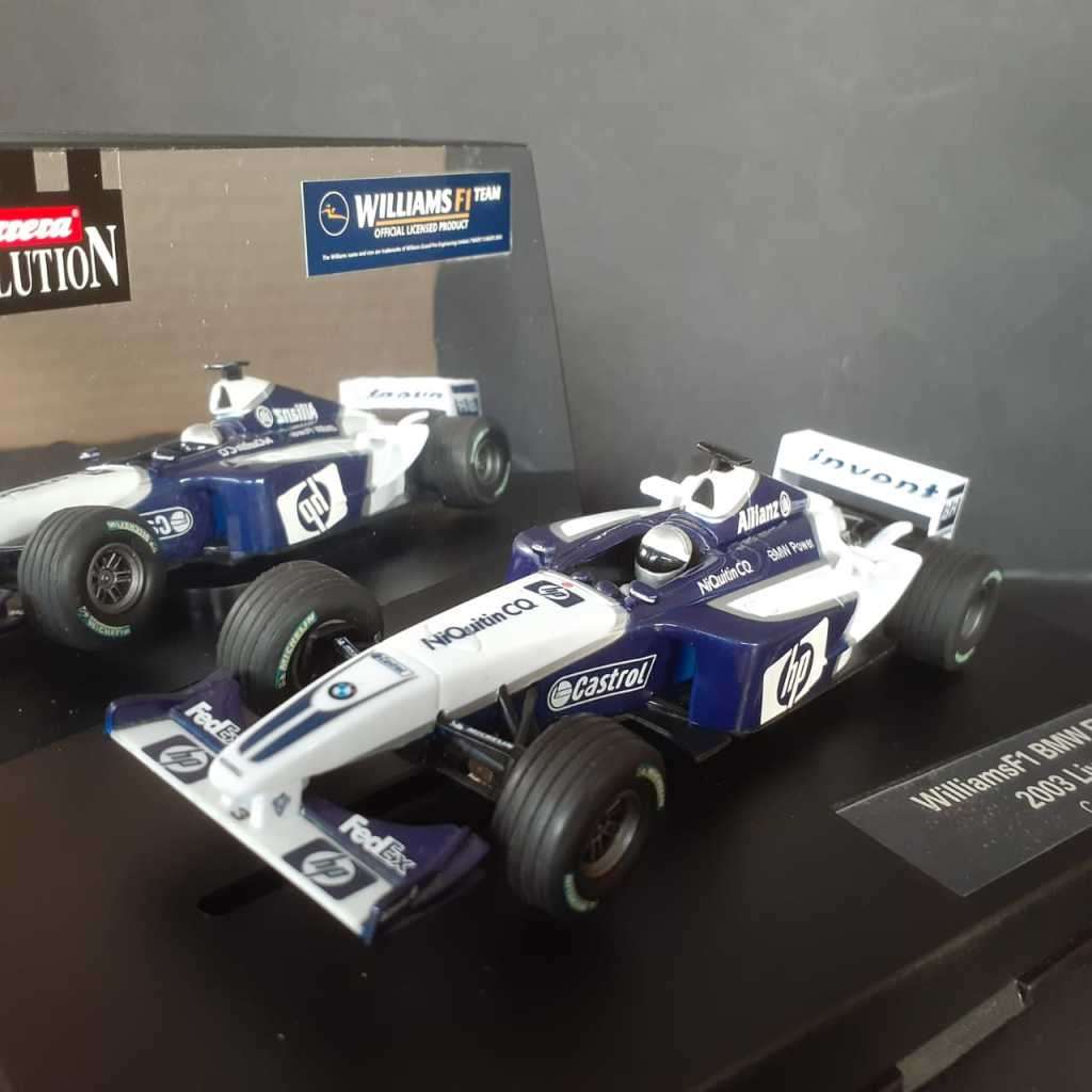 Carrera Evolution 25704 Williams F1 BMW FW24 2003 Livery Boxed