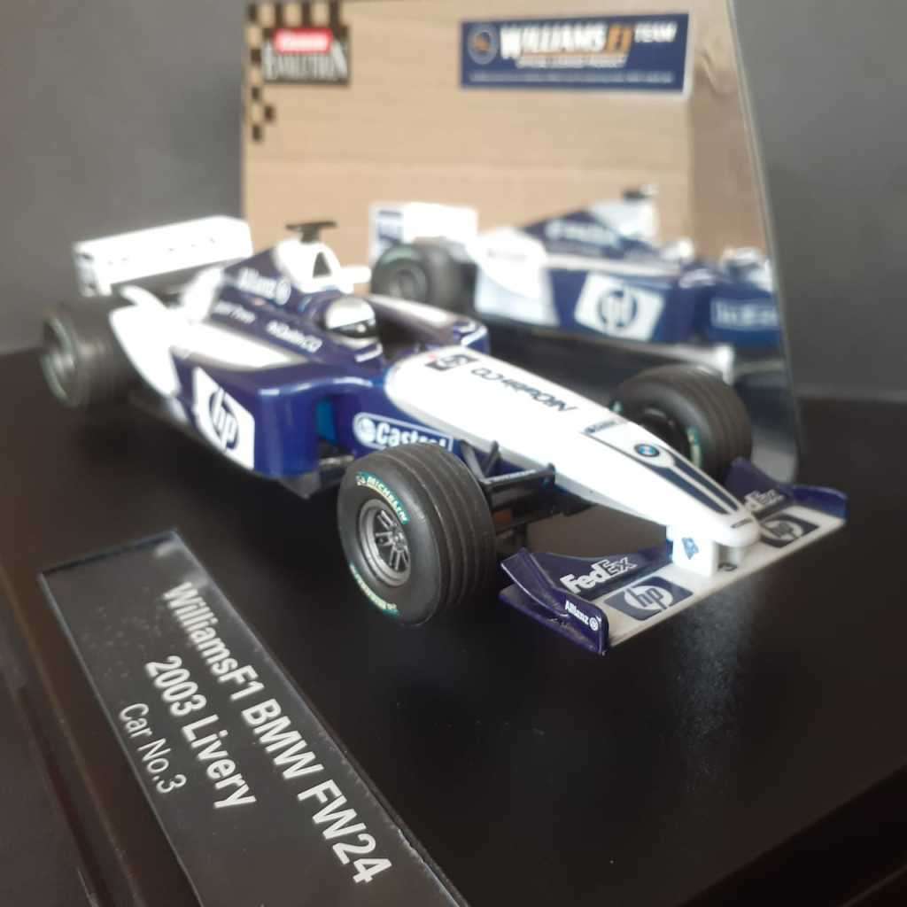 Carrera Evolution 25704 Williams F1 BMW FW24 2003 Livery Boxed