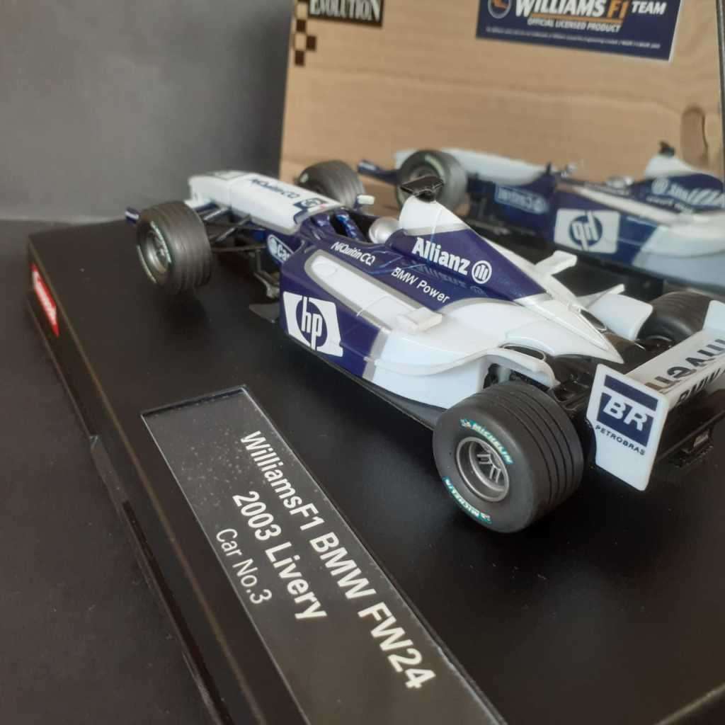 Carrera Evolution 25704 Williams F1 BMW FW24 2003 Livery Boxed