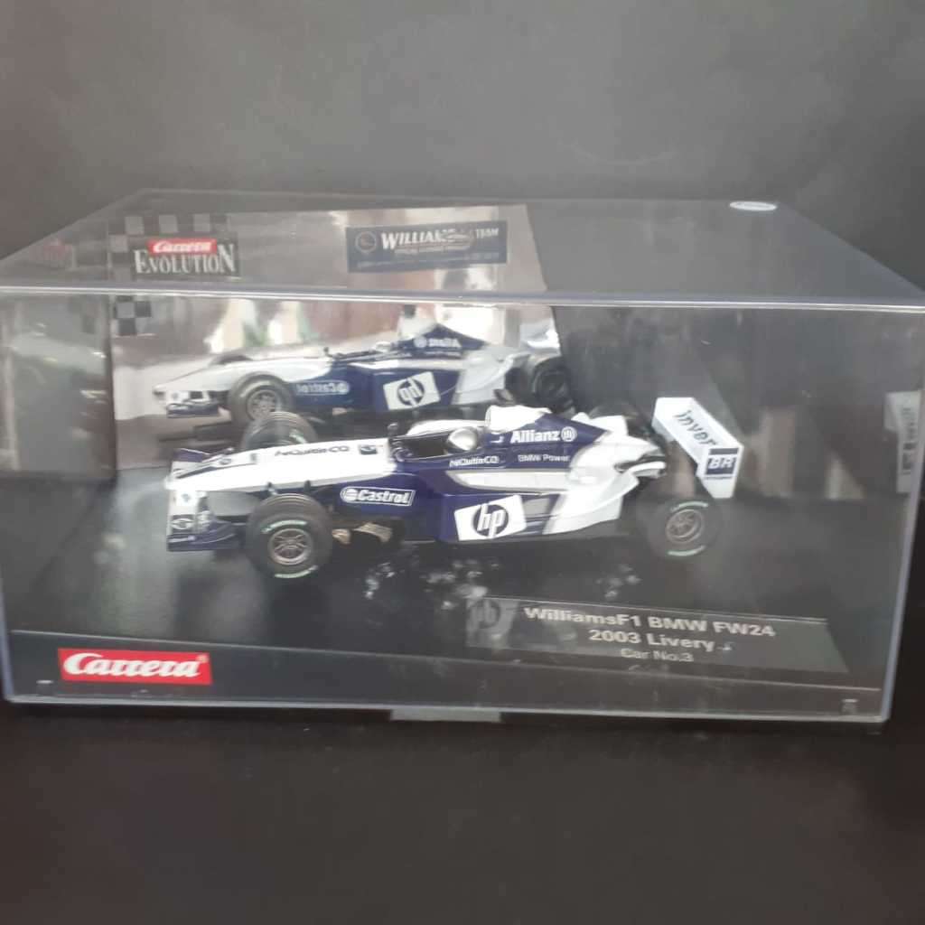 Carrera Evolution 25704 Williams F1 BMW FW24 2003 Livery Boxed