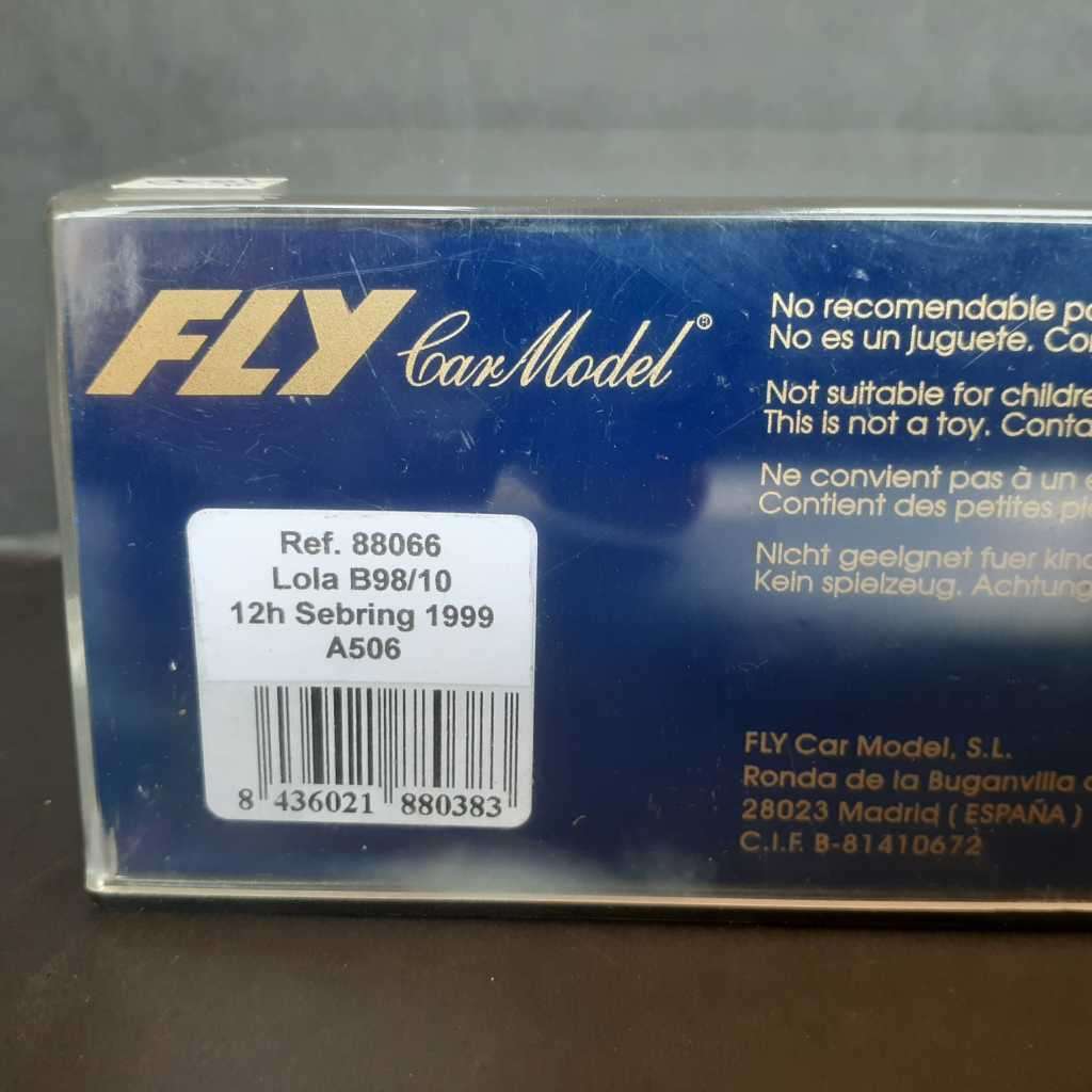 Fly A506 Lola B98/10 12hour Sebring in 1999 Boxed