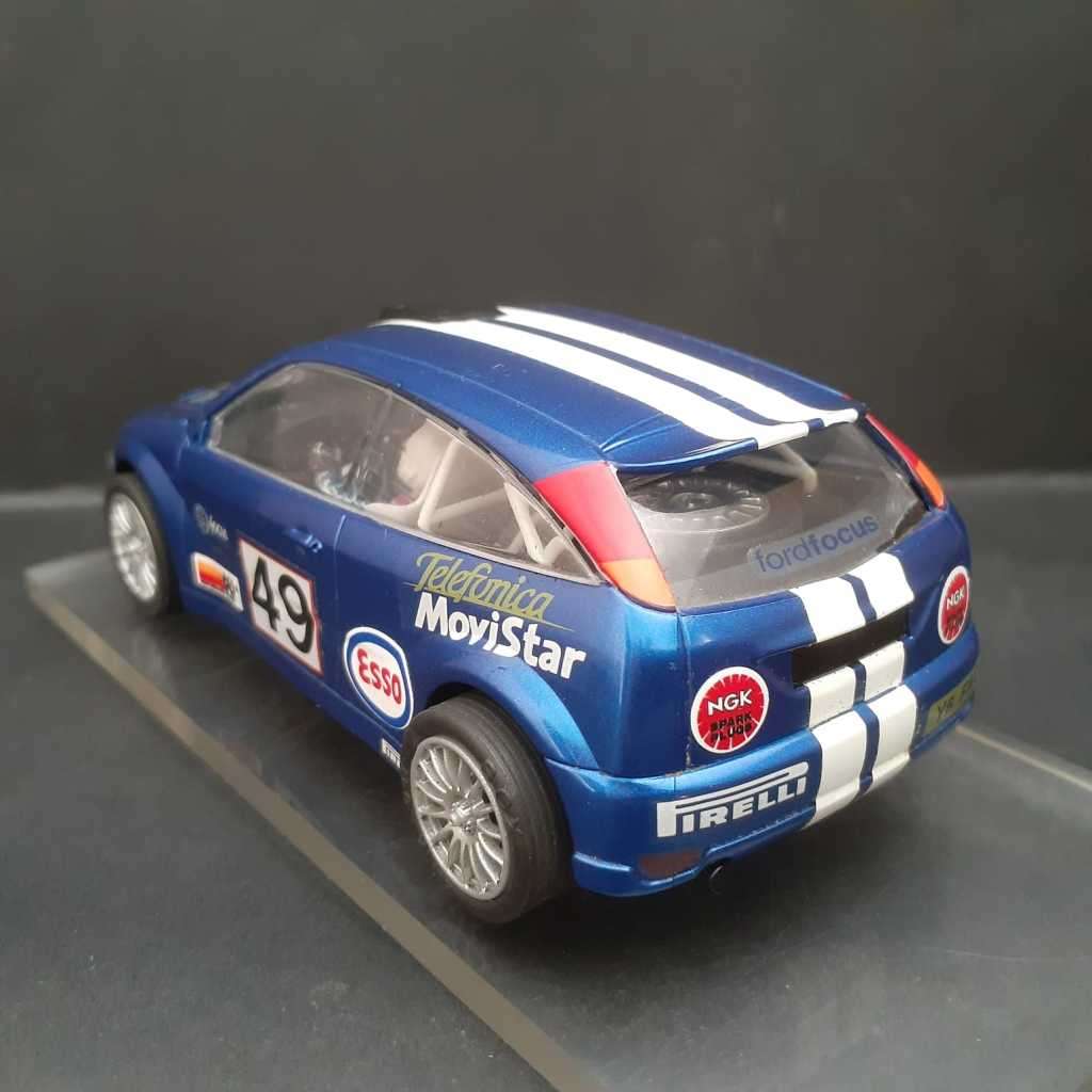 Scalextric/Hornby Ford Focus Static Kit Converted to a Slot Car - Slot-it Motor Fitted