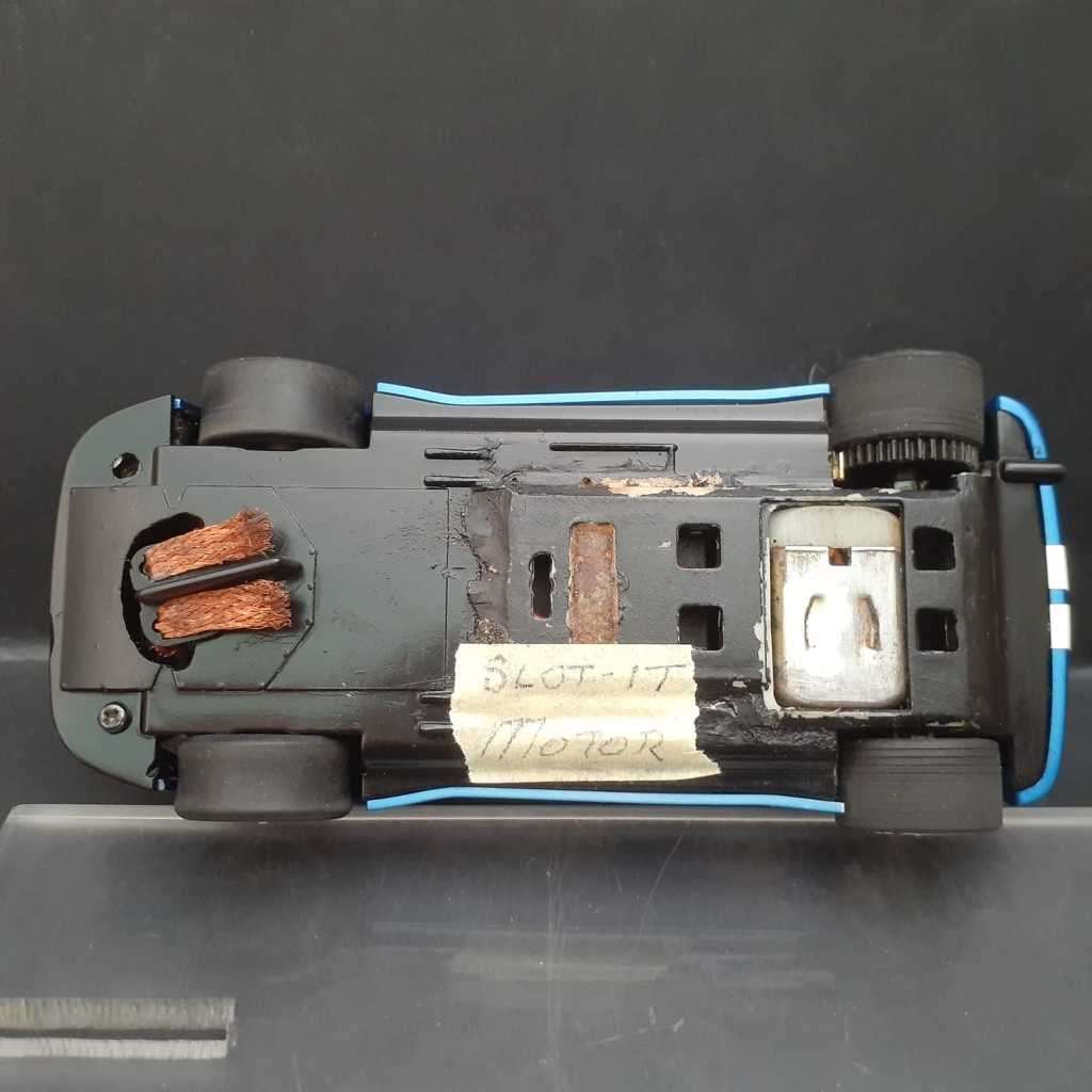 Scalextric/Hornby Ford Focus Static Kit Converted to a Slot Car - Slot-it Motor Fitted