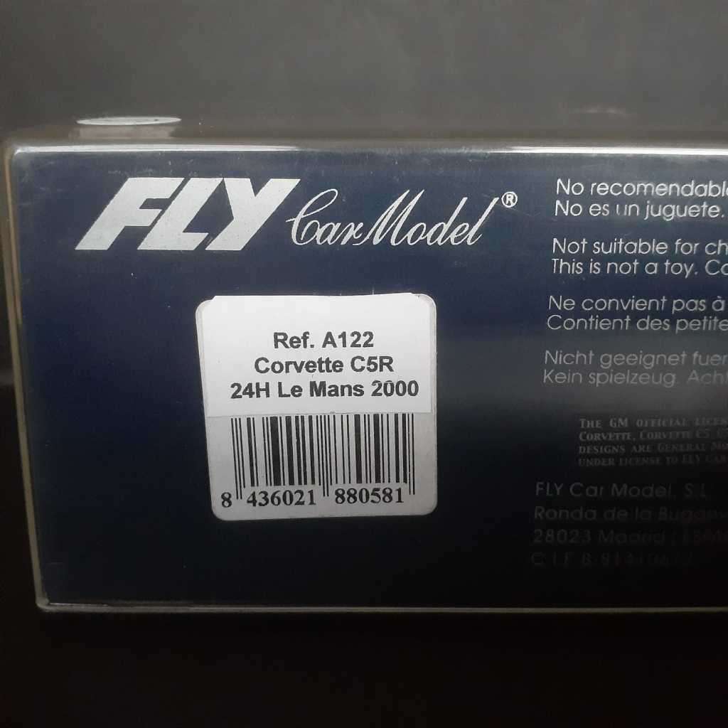 Fly A122 Corvette C5R 24hour Le Mans 2000 Boxed