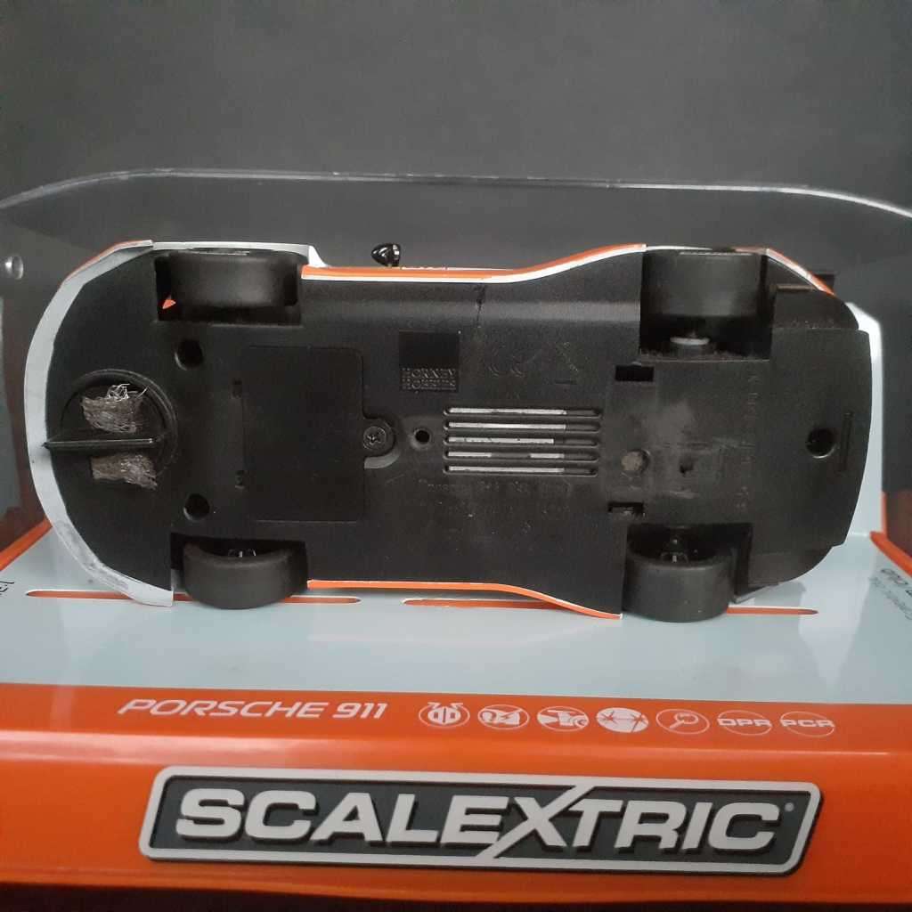 Scalextric C3732 Porsche 911 RSR Gulf Racing Team Boxed