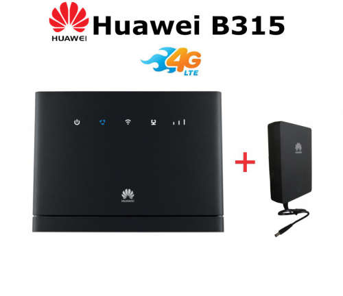 HUAWEI B315 4G/LTE WITH BATTERY BANK USES ANY SIMCARD NETWORK