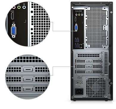 Dell Vostro 3670 i7 8th Generation With Dell 22 inch Monitor