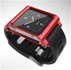 Smart Metal Case & Watch Band for iPod nano 6. AVAILABLE IN 7 COLOURS.