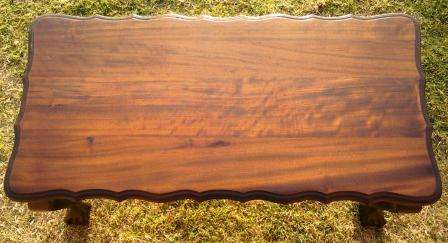 Hard to find. Ball & Claw Decorative Vintage rectangular coffee table. Solid hardwood .