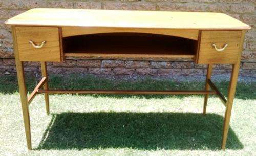 Unrestored, Vintage , Decorative Desk. Solid hardwood.