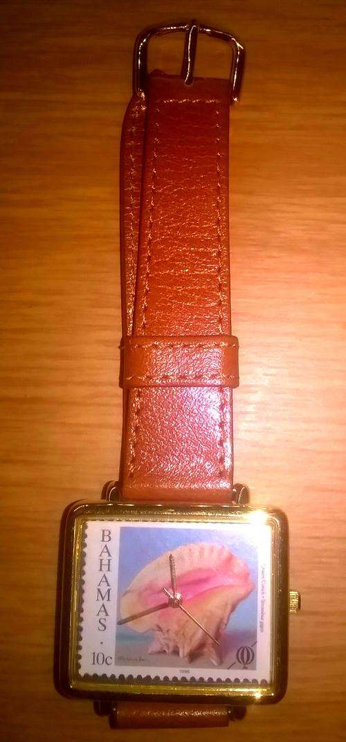 Mark Fondas 10c Bahamas Stamp Watch Collectors Edition number 36605