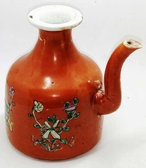 Vintage Set of 3 Chinese Porcelain Item Collection. As per pictures.