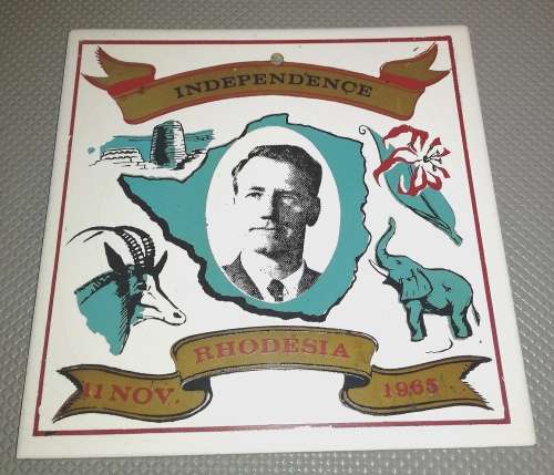 Rhodesian Declaration of Independence Copy of Original with Associated Articles