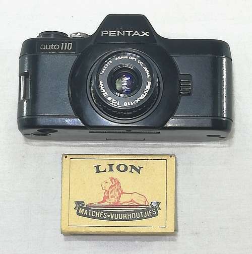 Asahi Pentax Auto 110 Camera Bundle Including Lenses and Filters as per Pictures