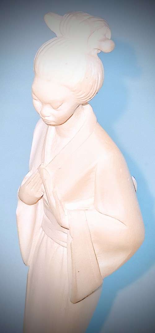 Vintage Oriental Resin Items as per Pictures