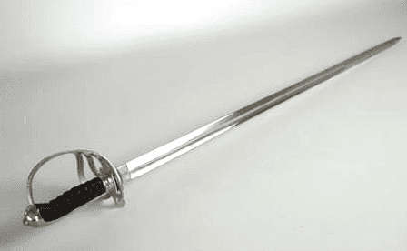 Old South African Prison Service / Gevangenis Diens Ceremonial Sword with Scabbard.