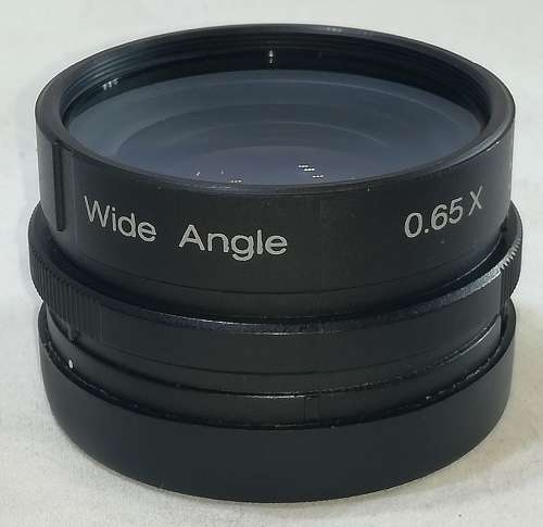 Raynox 2 in 1 Lens, Flip ii. Wide Angle 0,65x. Telephoto 1,5x