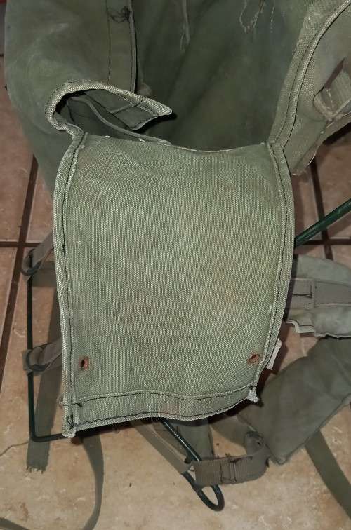 Original Rhodesian Military Backpack with Metal Frame