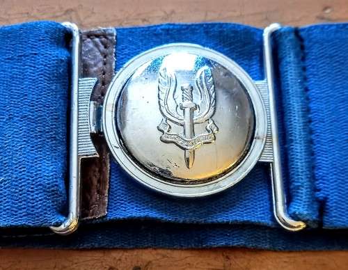 Rhodesian SAS Stable Belt and Buckle. 80cm Maximum Length