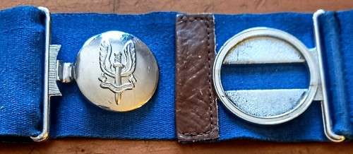 Rhodesian SAS Stable Belt and Buckle. 80cm Maximum Length