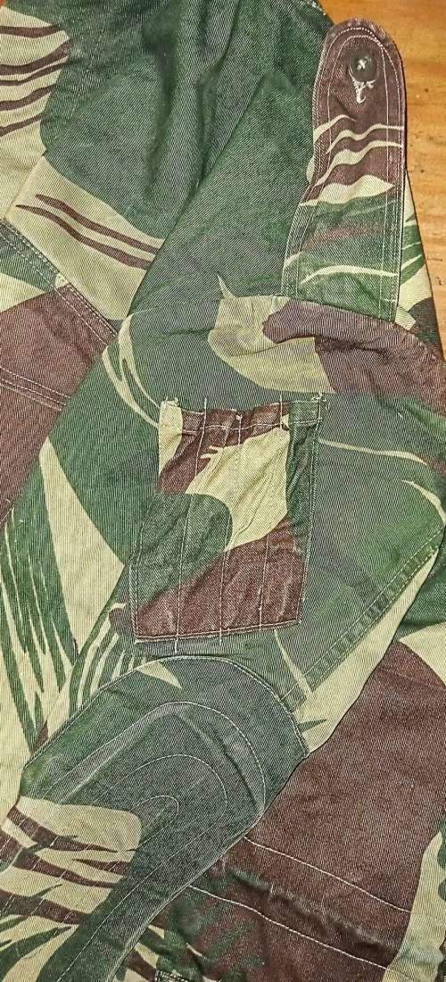 Rhodesian Camo Bush Jacket. Very Good Condition. XLarge