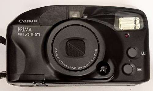 Canon Prima Auto Zoom 35mm Film Camera in perfect working condition