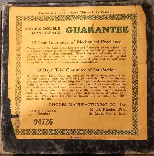 Vintage Kriss Kross Razor Sharpener made in USA. Working condition