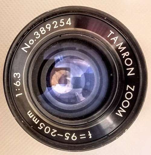 Tamron Zoom Lens. 1:6.3, 95 - 205mm. M42 Screw Mount. Read description