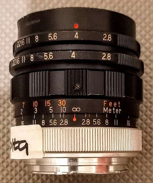 Hansa Wide Angle Lens. 1:2.8, 35mm. Minolta Mount. Read description