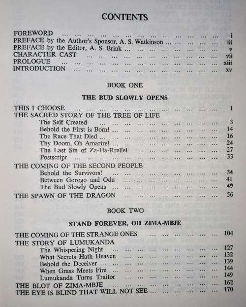 First Edition. Indaba my children by Vusamazulu Credo Mutwa. Hardcover