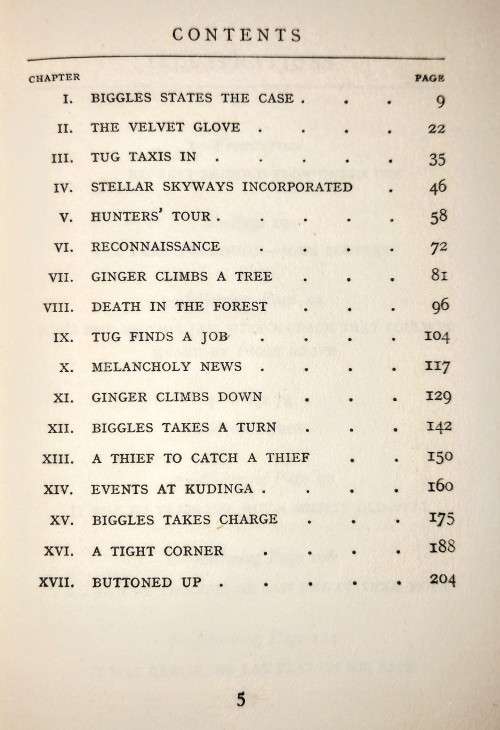 Biggles Hunts Big Game. Hardcover. 1955