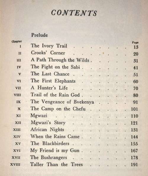 First Edition. The Ivory Trail by T.V Bulpin. Hardcover. 1954