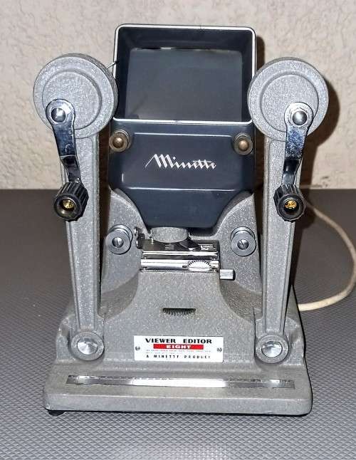 Vintage Minette Japan 8mm Film Viewer and Editor